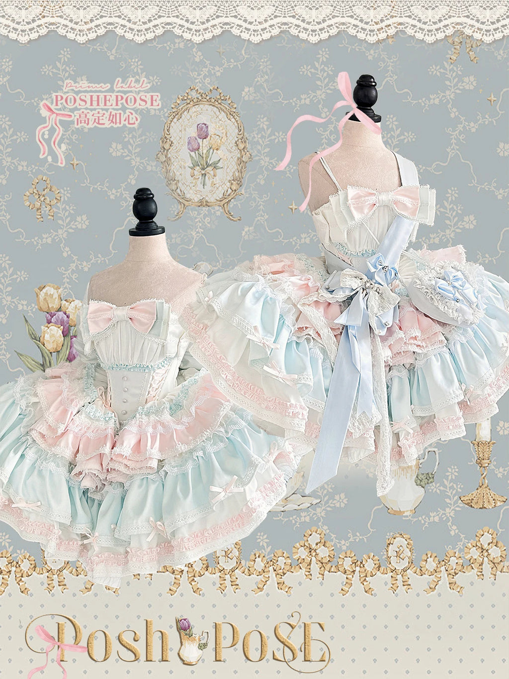 New Girls Birthday Lolita Dress 2026 Spring and Summer Women's Tube Top Satin Bowknot Slim Pettiskirt Short Mini Party Dress