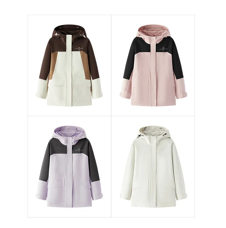 Semir Protective Outerwear Women 2025 New Spring Three-Proof Spring Outfit Warm Fashionable Jacket