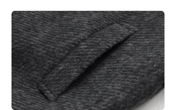 CHIC VEN Women Short Woolen Coat New Stand Up Twill Texture Single Breasted Ladies Jacket Retro Woman Outwear Autumn Winter 2025