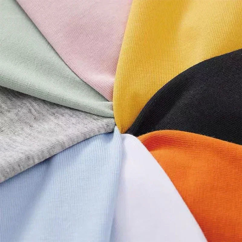 Calvin Women's Leisure Fashion Short Sleeve Tees Comfortable Streetwear Minimalist Design Fit Harajuku Sleeve Aesthetic Clothes