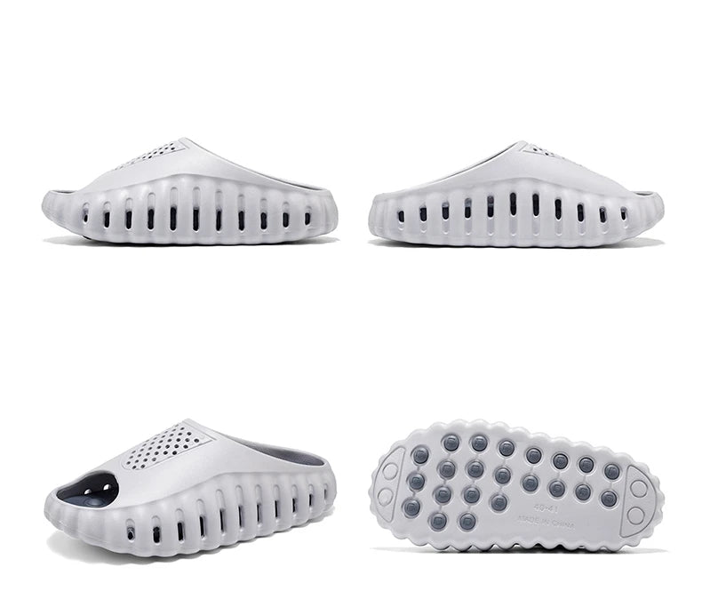 Spring Summer New Men's Massage Slippers Indoor Outdoor Sandals Beach Men Casual Shoes Comfortable Slides Male Home Slippers