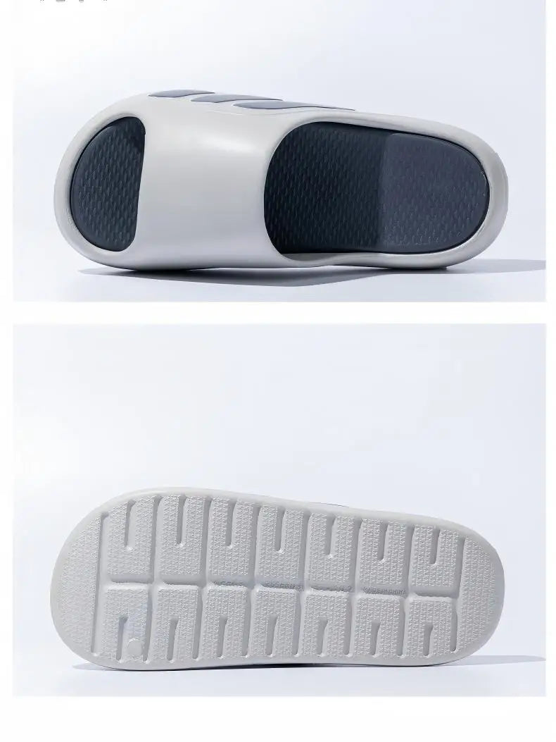 Women's Trendyy Outdoor Couple's Sandals Eva Non-Slip Wear-Resistant Slippers for Men and Women Indoor Home Silent Slippers