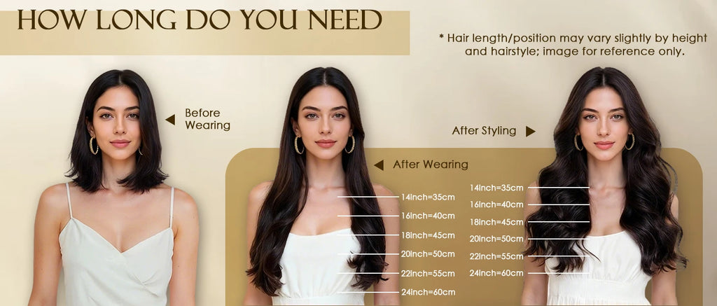 VeSunny Fish Line Human Hair Extension Wire Natural Hair One Piece Invisible Wire Hair Weft with 2 Clips Blonde Soft Remy Hair