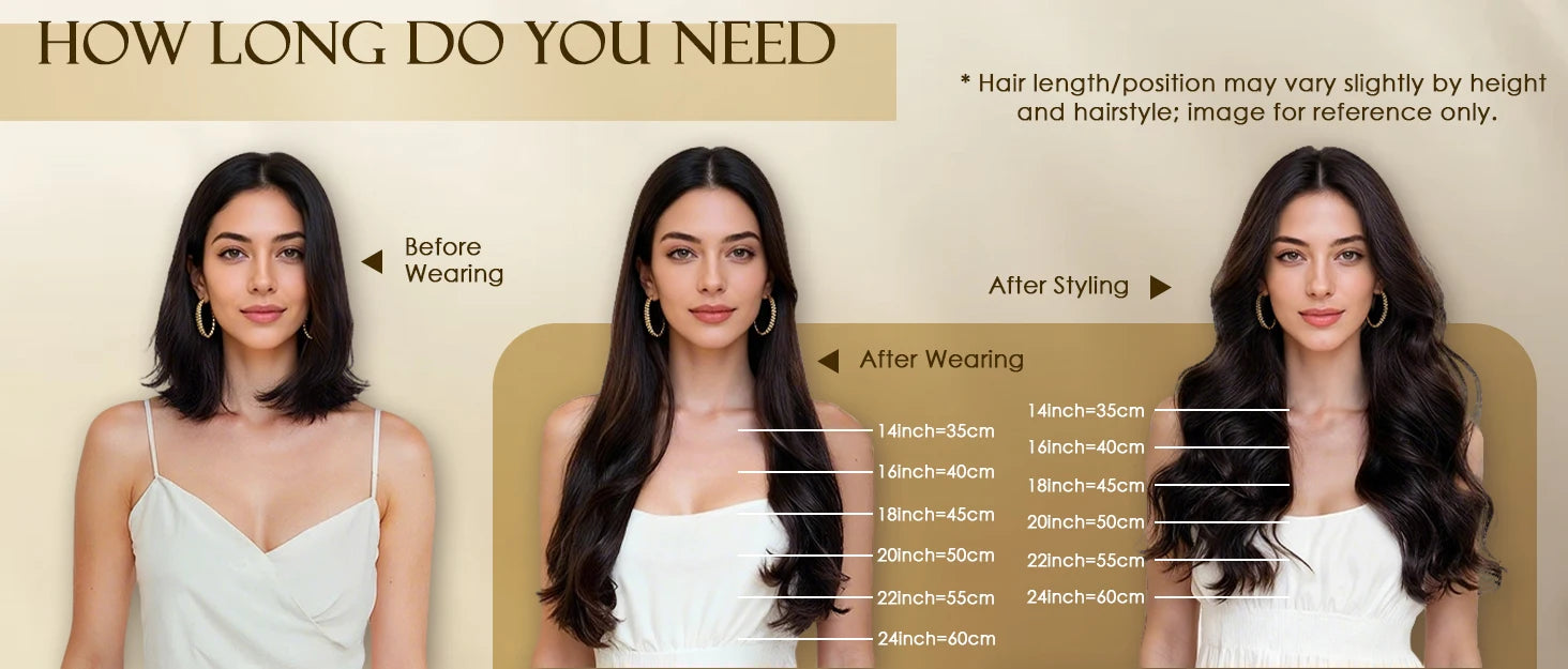 VeSunny Fish Line Human Hair Extension Wire Natural Hair One Piece Invisible Wire Hair Weft with 2 Clips Blonde Soft Remy Hair