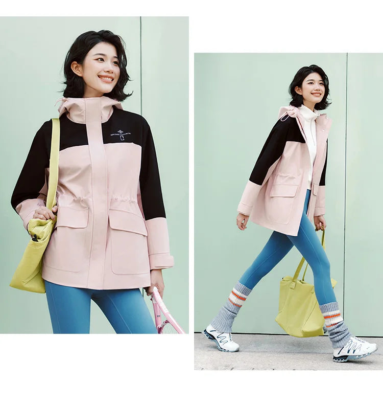 Semir Protective Outerwear Women 2025 New Spring Three-Proof Spring Outfit Warm Fashionable Jacket