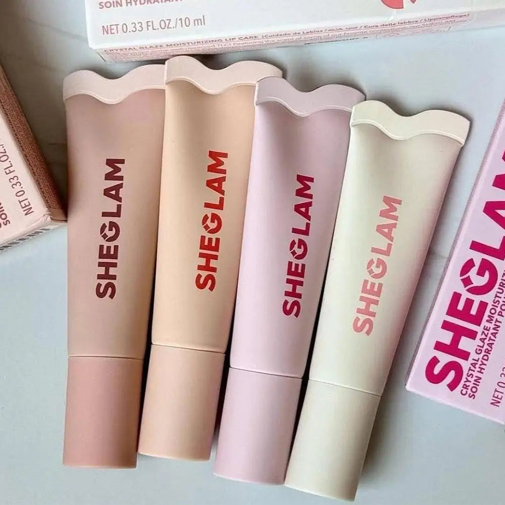 SHEGLAM Moisturizing Tinted Lip Gloss Gentle Skin Friendly Deeply Hydrates & Plumps Lips All Day Radiant Color Sensitive Lips