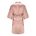 Bride Bridesmaid Wedding Robe Kimono Bathrobe Gown Nightgown Casual Satin Short Women Sexy Nightwear Sleepwear YS1666