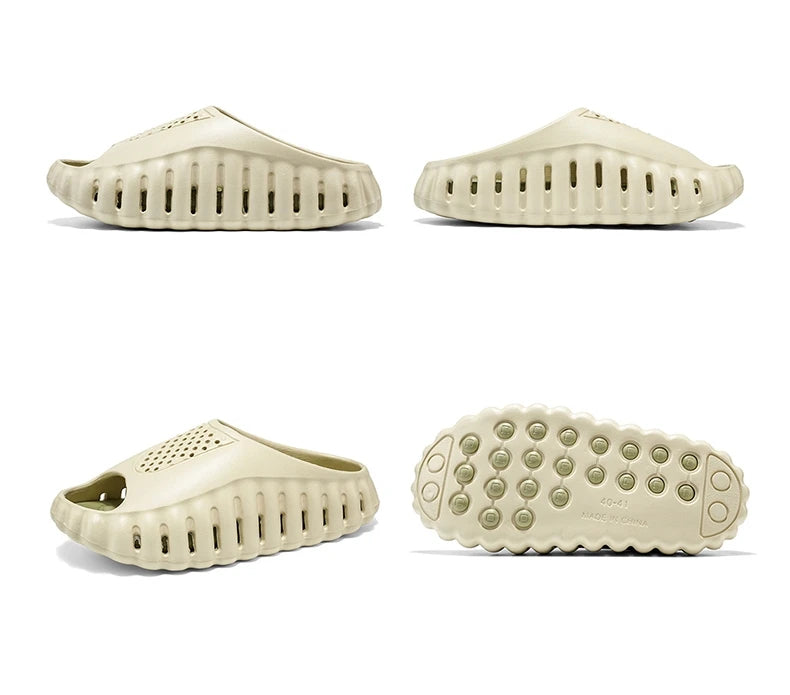 Spring Summer New Men's Massage Slippers Indoor Outdoor Sandals Beach Men Casual Shoes Comfortable Slides Male Home Slippers