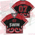 SWIM Unisex Jersey 2026 Fashionable Streetwear Top V-Neck Loose Short Sleeved Gift For Arm Summer Men'S And Women'S T-Shirt