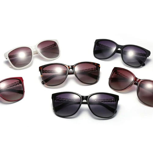 1PC Fashion Frame Polarized Women's Sunglasses Cat's Eye Polarized Sunglasses Sunshade Glasses