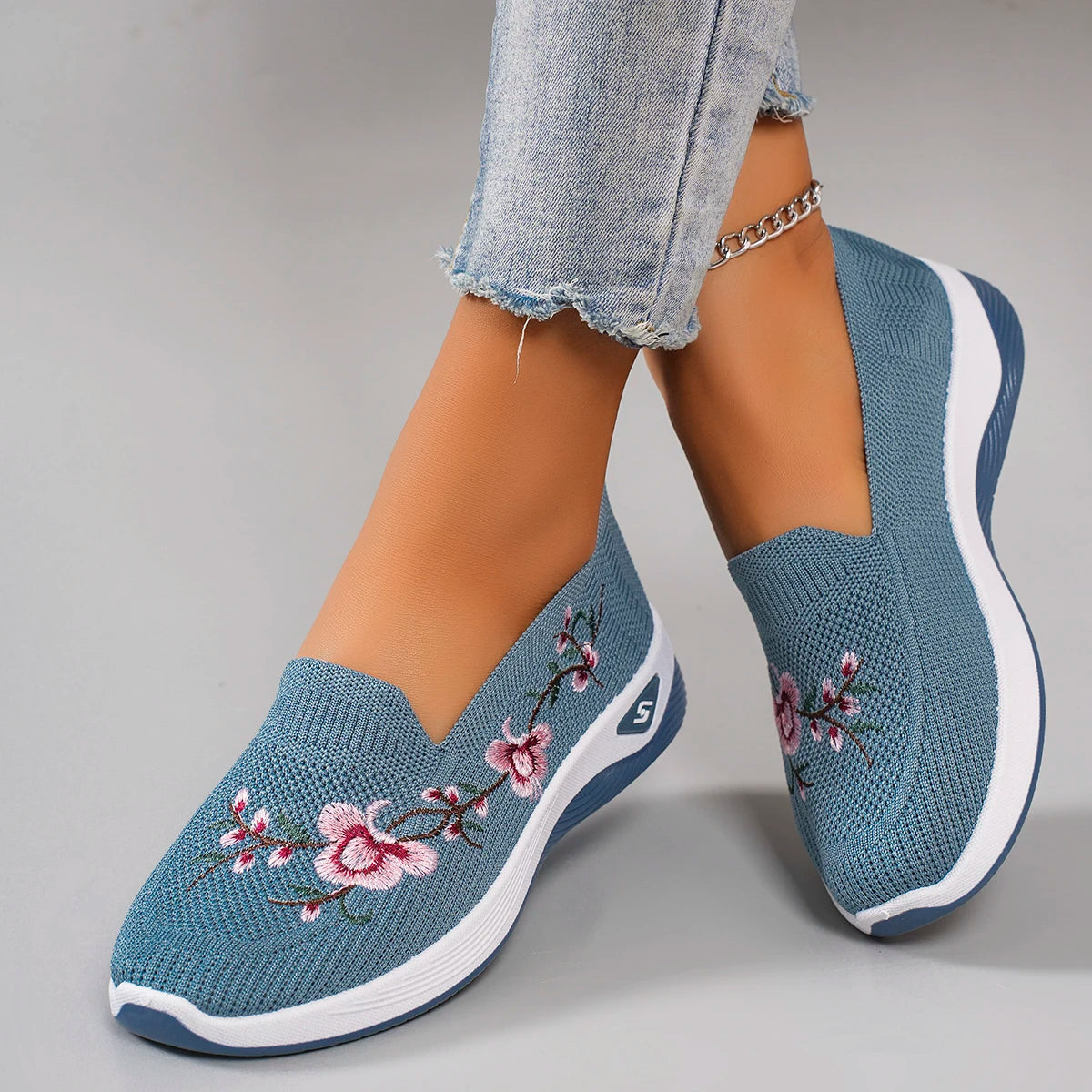 Women's summer breathable mesh flat shoes women's shoes casual sneakers shoes, clearance free shipping