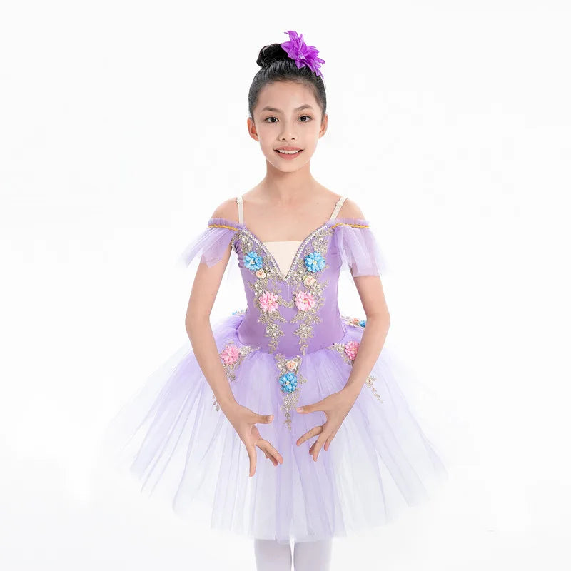 Children's Ballet Skirt, Girls' Dance Skirt, Ballet Performer Clothing, Children's Dance Skirt, Stage Performance Group Clothing