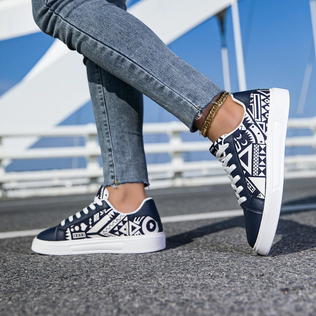 YRZL Womens Casual Sneakers Lightweight Skateboard Shoes for Men Soft Sole Comfortable Walking Shoes Unisex Fashion Sneakers
