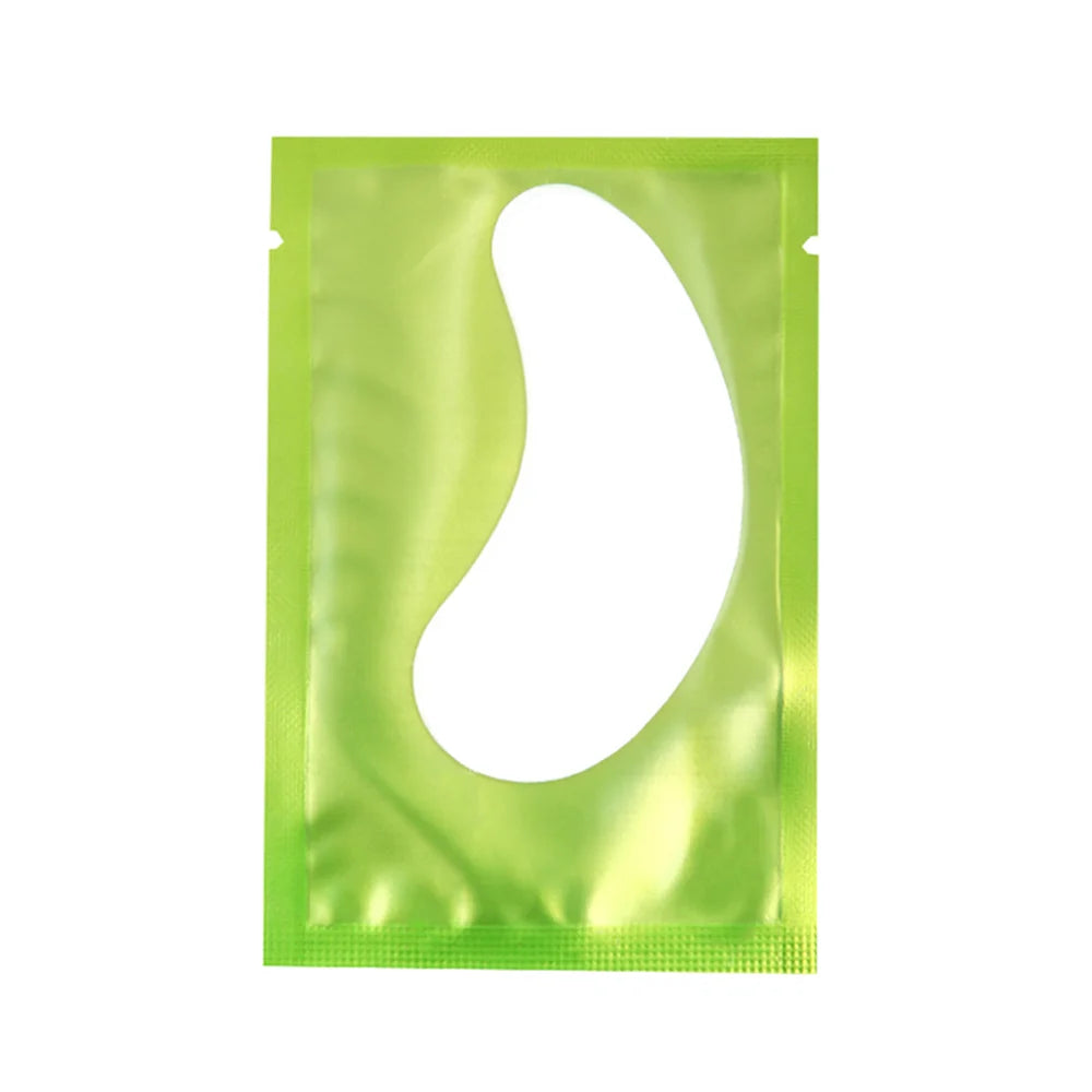 50Pairs/Lots Eyelash Extension Patch Under Eye Pads Hydrogel Patches For Extension Lint Free Stickers Eyelash patches Makeup