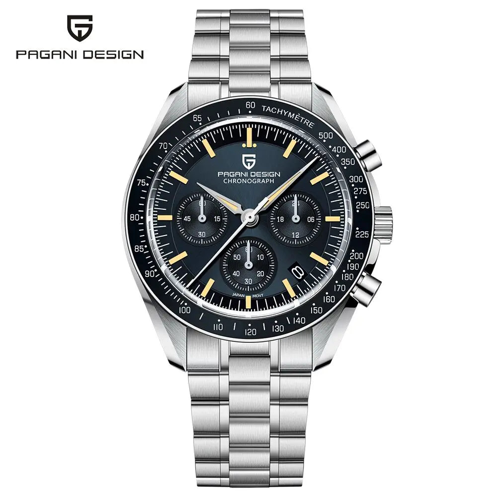 2026 New PAGANI DESIGN Tribute to CK2998 Moon Watch Retro Luxury Quartz Watches For Men Stainless steel Sport Chronograph Man