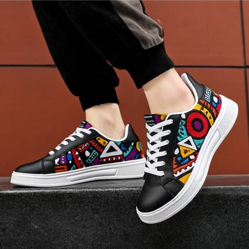 YRZL Womens Casual Sneakers Lightweight Skateboard Shoes for Men Soft Sole Comfortable Walking Shoes Unisex Fashion Sneakers