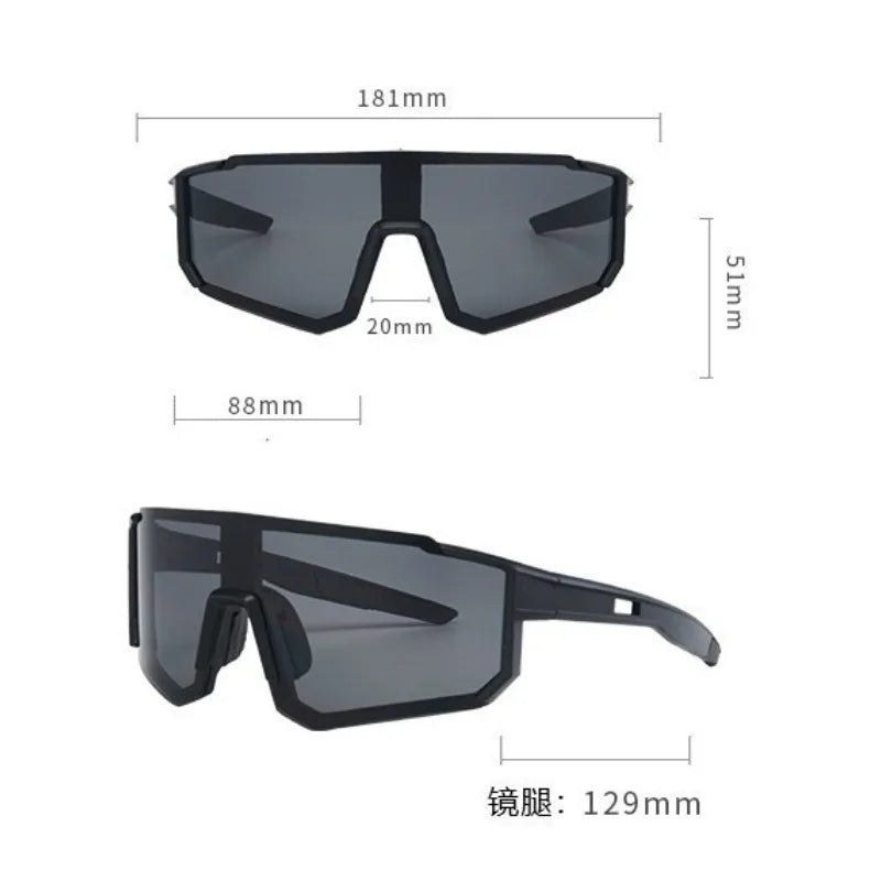 UV400 Cycling Sunglasses Men Women Bike Shades Sunglass Outdoor Sports Bicycle Dustproof Goggles Glasses