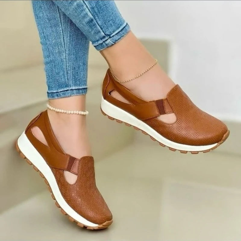 Mesh Women's Loafers Spring Summer Casual Sneakers Comfortable Slip-on Women's Vulcanized Shoes Flat Sneakers Zapatos De Mujer