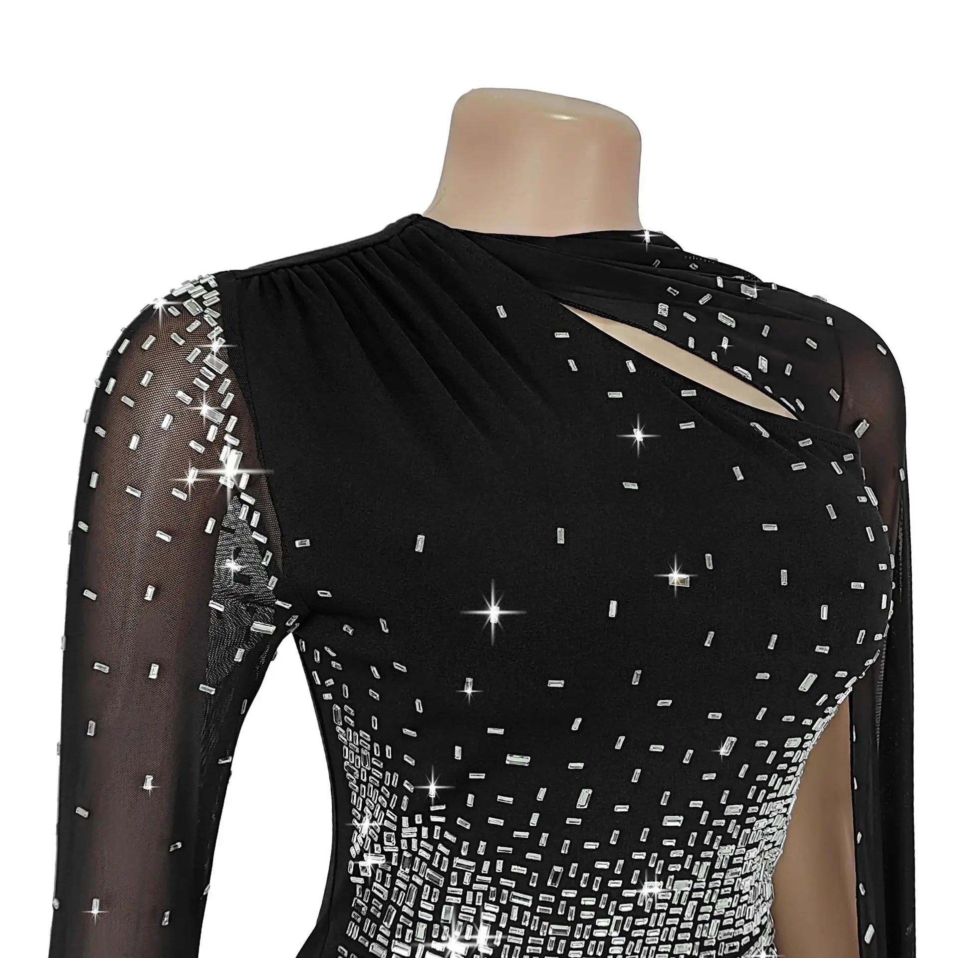 African Dresses For Women 2025 New Elegant Africa Clothing Turkey Wedding Party Long Dress Luxury rhinestone party dress Outfits