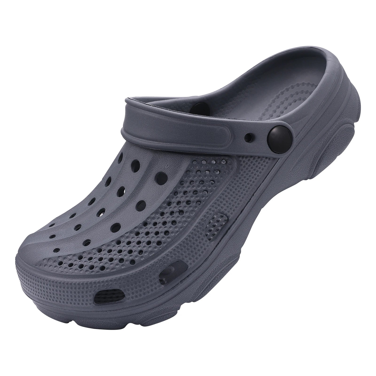 Smile Pop Casual Men Clogs Slippers Band Summer Slippers Outdoor Non-slip Beach Cozy Men Shoes Soft EVA Home Breathable Slippers