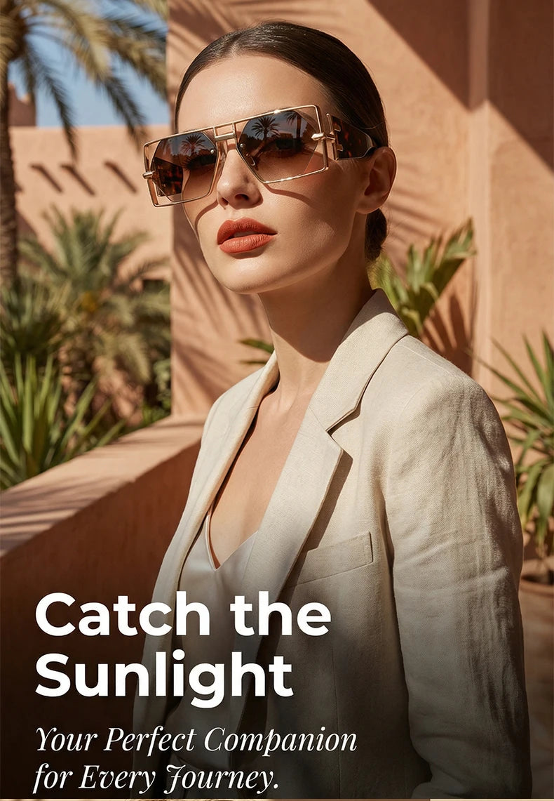 Steampunk Rectangle Sunglasses Women Men 2026 Luxury Hollow Metal Frame Sun Glasses Vintage Punk Hexagon Eyewear UV400 Shades