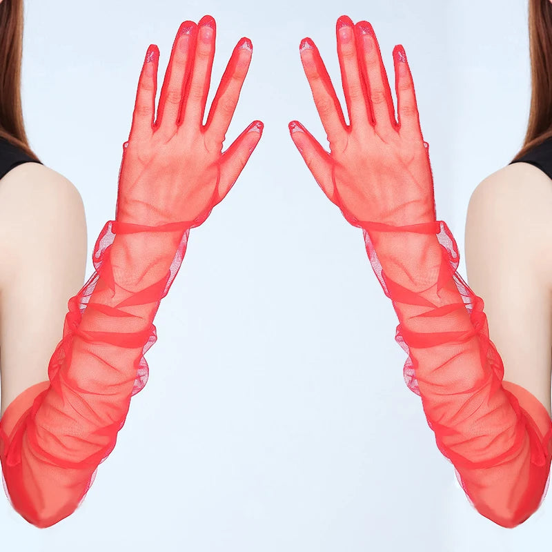 New Year Bar DS Performance Costume Sexy Gogo Leader Outfit Retro Red Black Splittytying Flag Robe Women's Stage Costume