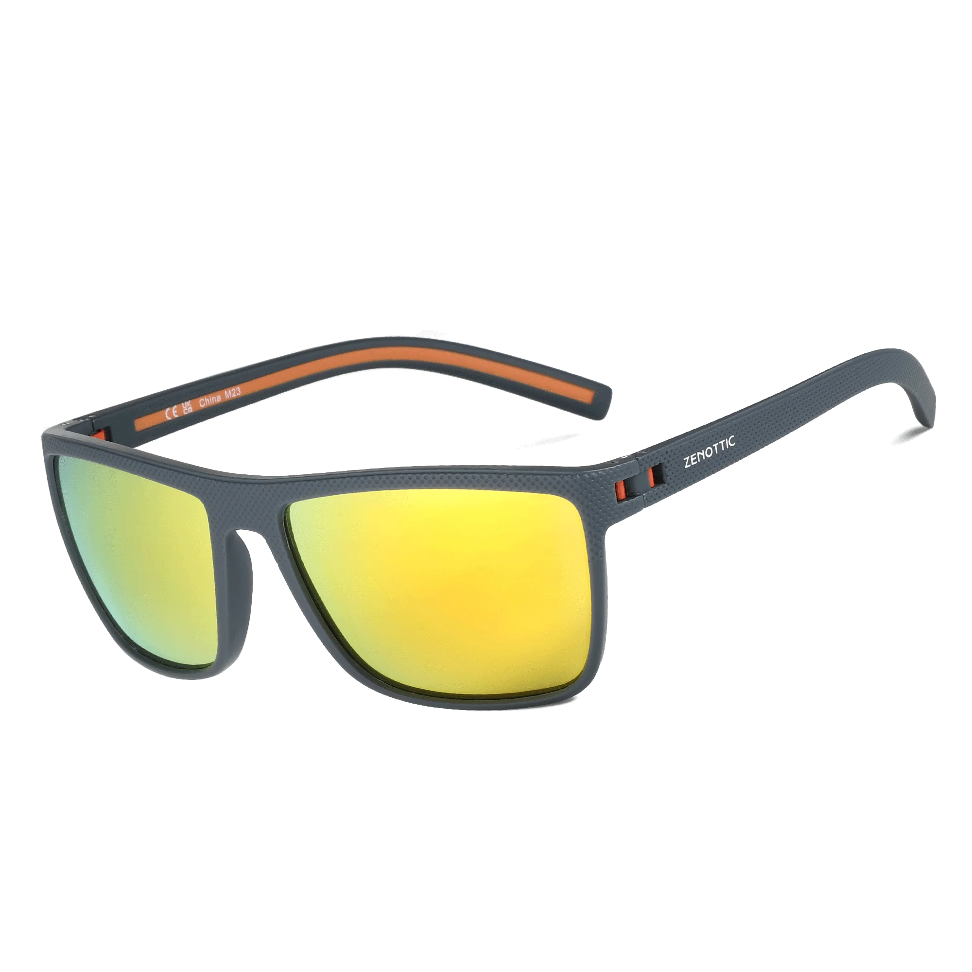 ZENOTTIC Fashion Polarized Sunglasses Shade for Women Men Lightweight TR90 Frame UV400 Protection Square Sun Glasses