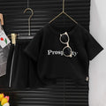 New Children's Short-sleeved Suit Girls Boys T-shirt Summer Baby Fashion Sports Casual Sets Clothes Children's Clothing