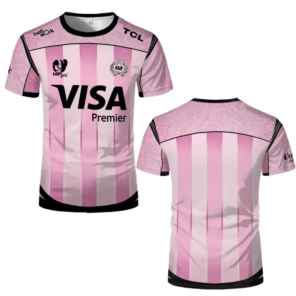 2026 New Gentle Mates Esports Jersey M8 Team Men's Sports Breathable Quick-Drying Uniform Unisex Streetwear Short-Sleeve T-Shirt