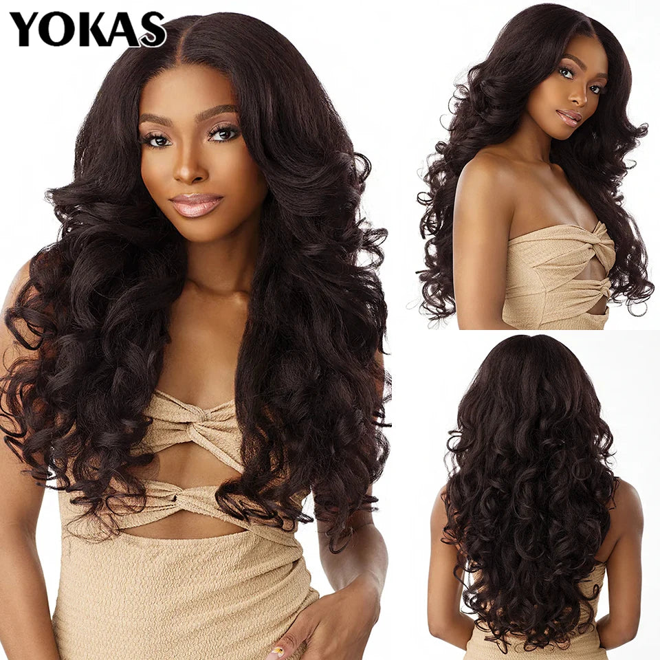 Lace Front Wigs Curly Latisha Synthetic High Quality Blonde Pink Blue Black White Red Brown Wig With Baby Hair For African Women