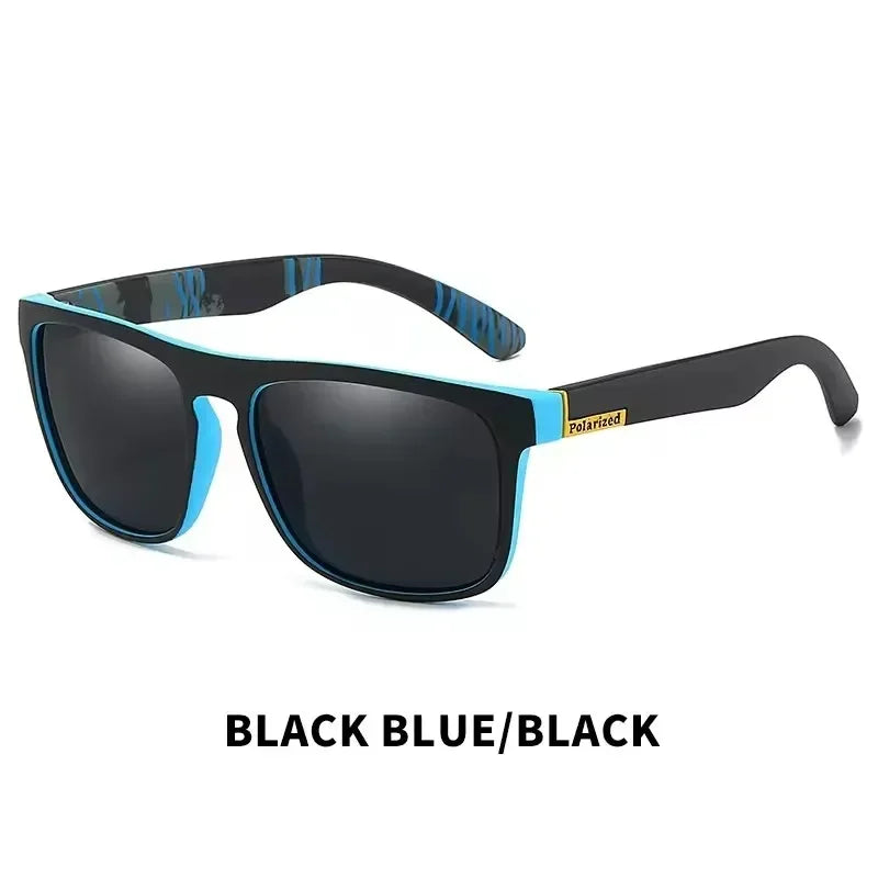 Fashion Sports Sunglasses Polarized UV Protection Personalized Glasses Square Frame Metal Men's And Women's UV400 Eyewear