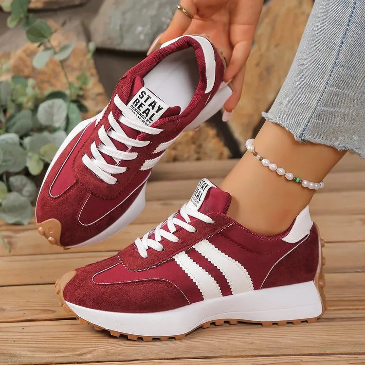 New 2025 Women Chunky Sneakers Platform Casual Fashionable Sneakers Lightweight Soft Bottom Running Shoes Summer Mesh Sneakers