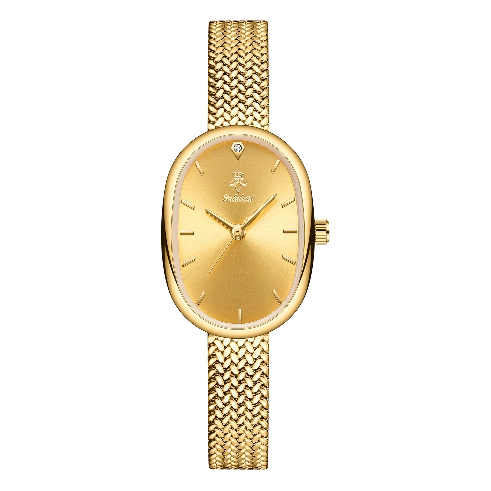 YaLaLuSi Brand Fashionable Women's Waterproof Quartz Bracelet Watch: Minimalist Design for Girls reloj mujer watch for ladies