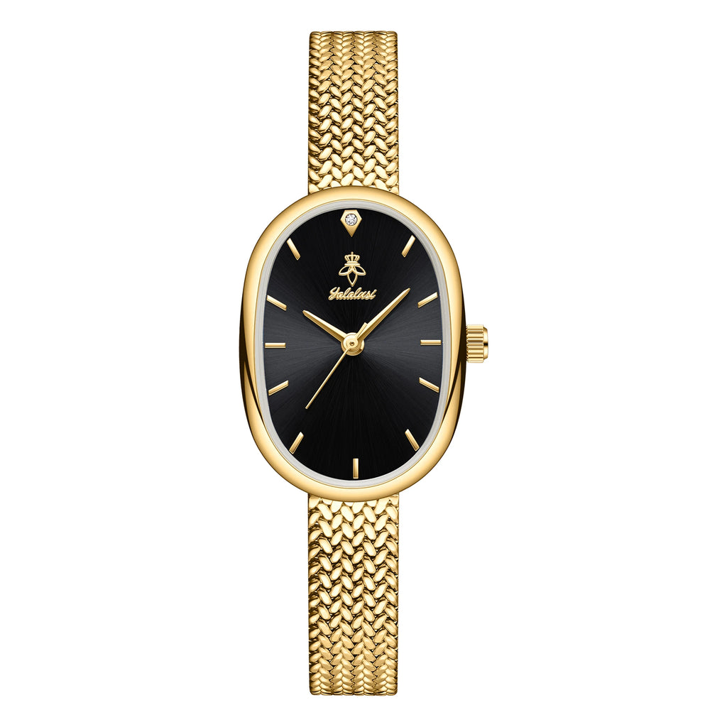 YaLaLuSi Brand Fashionable Women's Waterproof Quartz Bracelet Watch: Minimalist Design for Girls reloj mujer watch for ladies