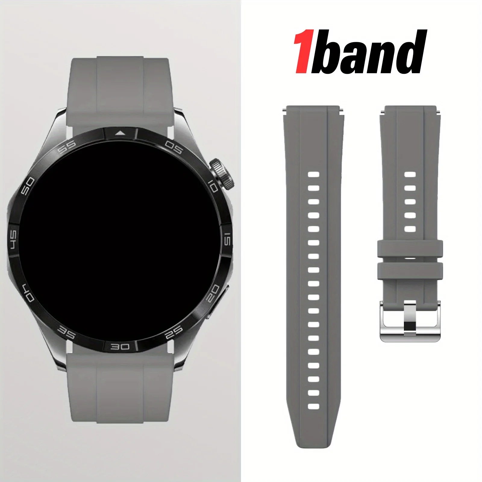 18/22mm Quick-Release Strap for Huawei Watch GT4, Soft Expandable Multi-Color, Minimalist Durable Smartwatch Accessory