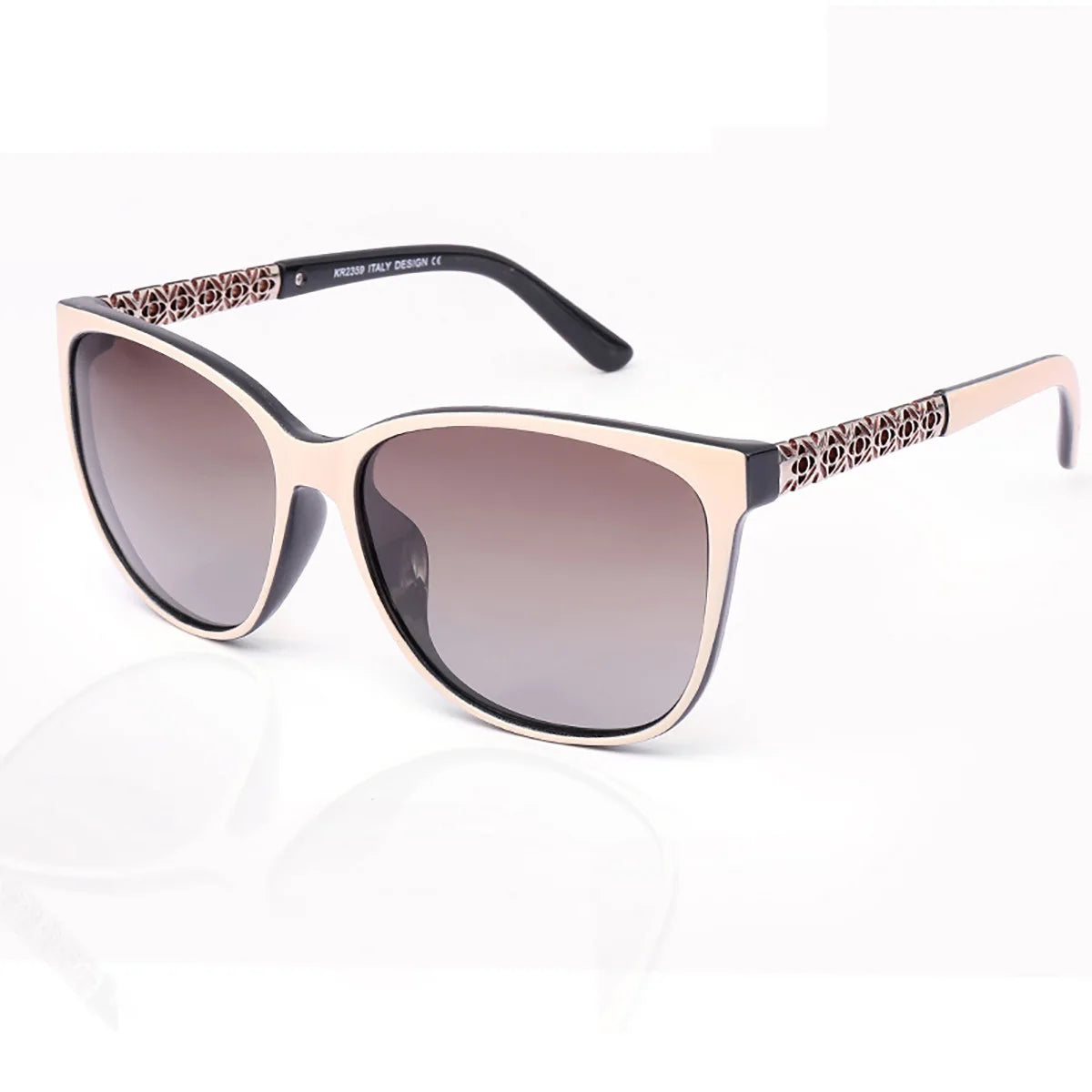 1PC Fashion Frame Polarized Women's Sunglasses Cat's Eye Polarized Sunglasses Sunshade Glasses