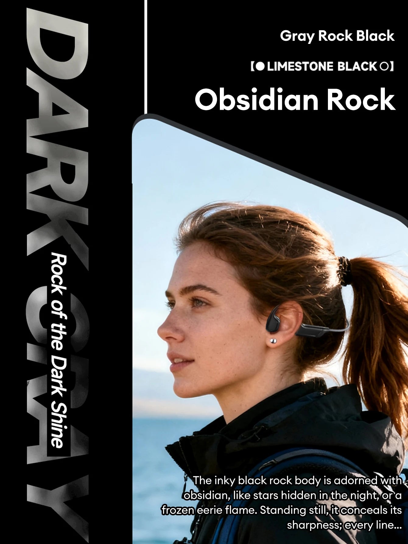 Choice Lenovo S102 Wireless Bone Conduction IPX6 Waterproof Sports Headphones Cycling Fitness Earbuds Bluetooth V6.0 Earphones