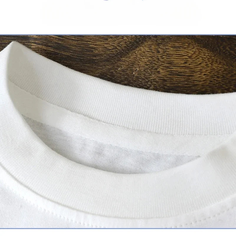 2025 Children's Cotton Short Sleeve White Red Black T-shirt Girls' Summer Baby Clothes Kids Boys' Tops