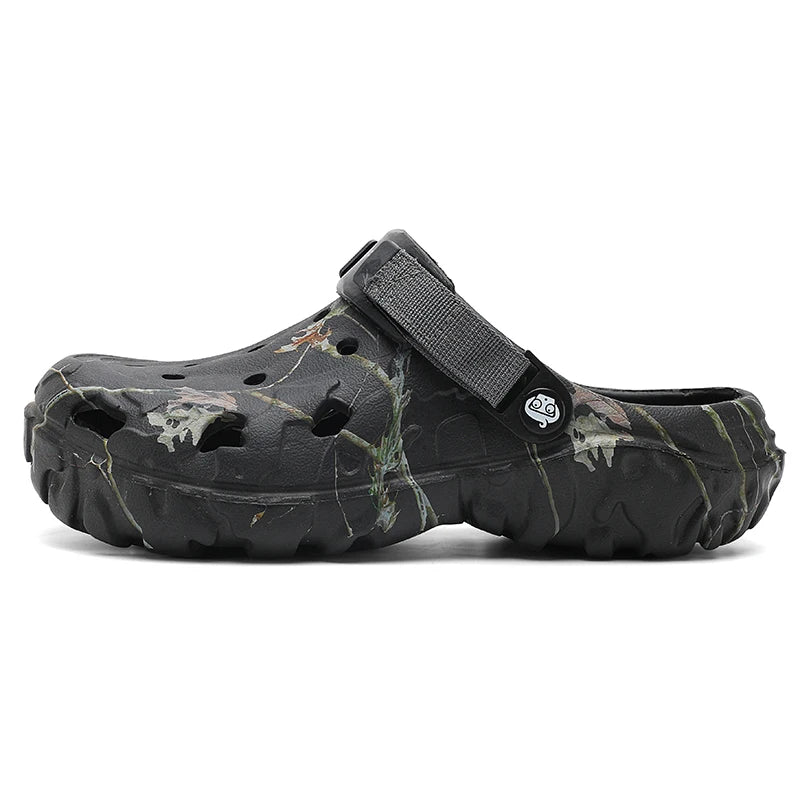 Summer Men Clogs Sandals Men's and Women's Leisure Slippers Beach Slides Home Garden Shoes Outdoor Sandals Plus Size 46 47 48