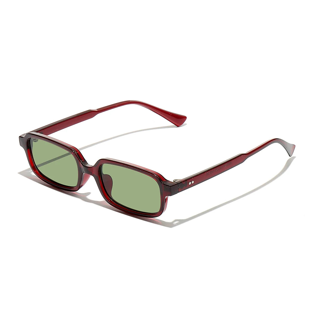 Ruiao Women Small Square Sunglasses Retro Fashion UV400 Sun Glasses for Women Luxury Brand Designer Eyewear Female Shades