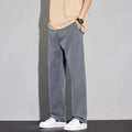 2026 Thin Summer New Men's Soft Lyocell Casual Pants Comfortable Fashion Solid Color Simple Male Trousers Brand Clothing