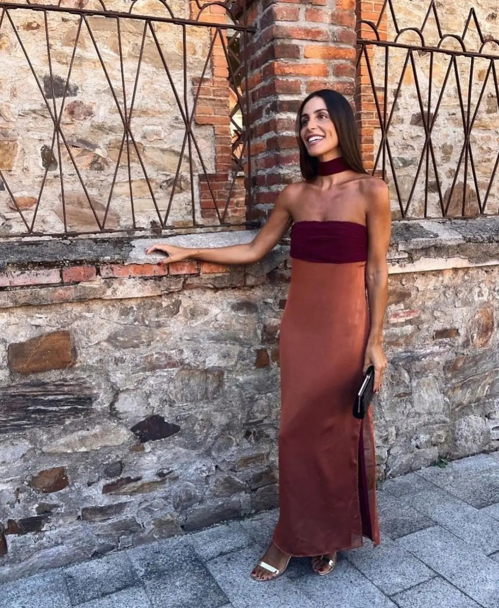 Solid Color Strapless Ribbon Women Summer Dress Sexy Sleeveless Backless High Waist Slim Maxi Vestidos 2026 Lady Vacation Outfit