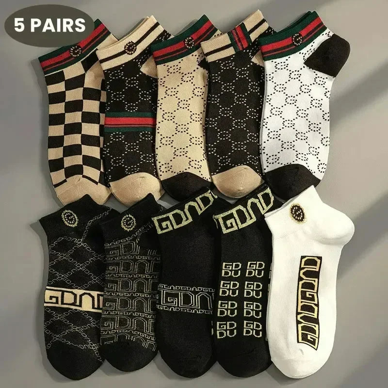 10/20 pcs Men's Thin Breathable Low-Cut Socks - Anti-Odor, Moisture-Wicking, Lightweight, Comfortable & Versatile for Daily Wear