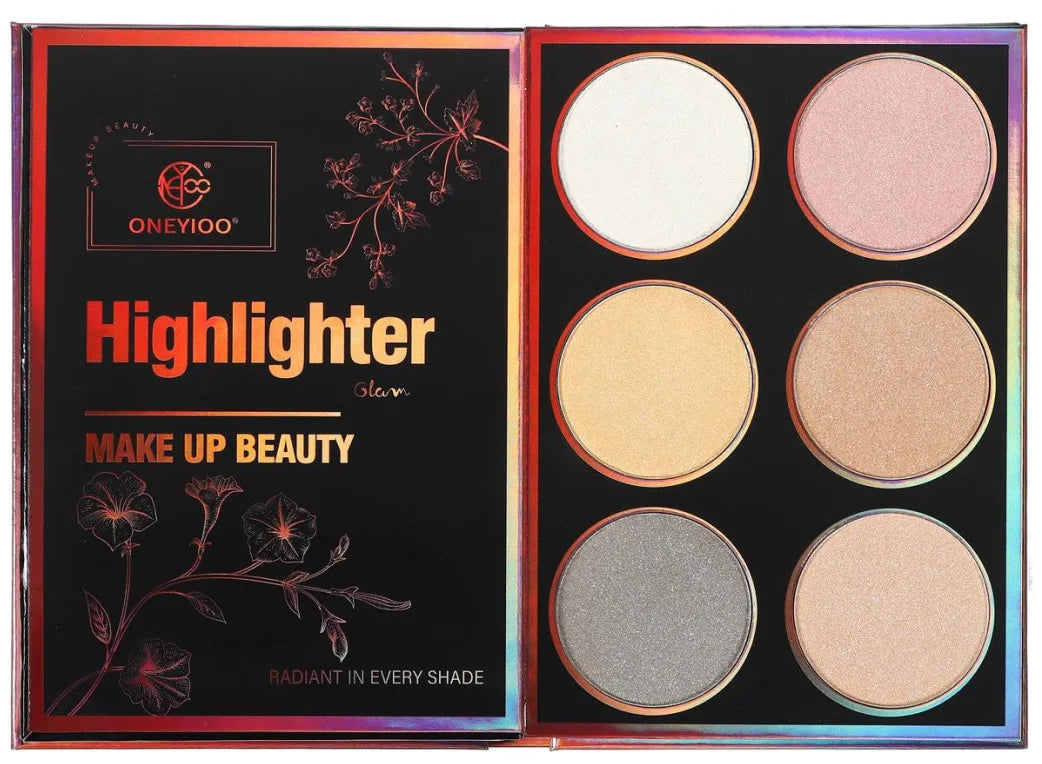 New 55-Color Eyeshadow Palette Lipstick Highlighter Contour Palette Professional Makeup Kit with Shimmer Matte Eye Shadows