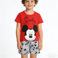Baby Boys Girls Cartoon Tees Loose Shorts Two Piece Set 2026 Summer Child's Short-sleeved Tracksuits Cute T-shirt+Shorts Wear