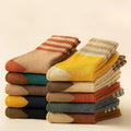10 pairs of winter warm socks with cold resistant warm retro sweat absorbing odor proof mid tube socks for winter