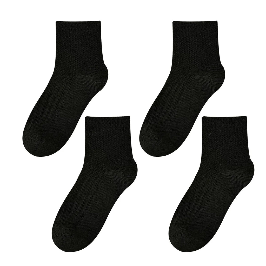 Children's Pure Cotton Mesh Boneless Summer Thin Ankle Socks OEKO-TEX Certified Safe for Kids Boys and Girls for School and Home