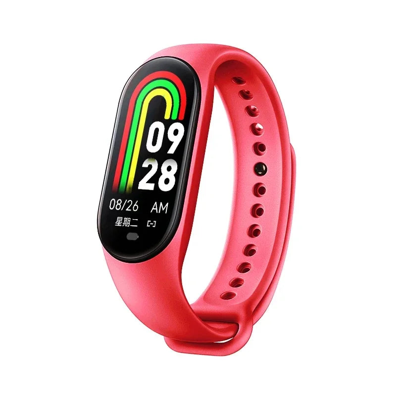 2026 New Hot Amoled Men Smart Band Women Heart Rate Smart Wartch Waterproof Smart Bracelet Sport Fitness Tracker For Android IOS