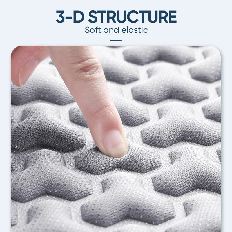 Summer Car Seat Covers Breathable Universal 3D Soft Car Seat Cushion Convex Design Car Seat Protector Sweatproof Auto Chair Mat