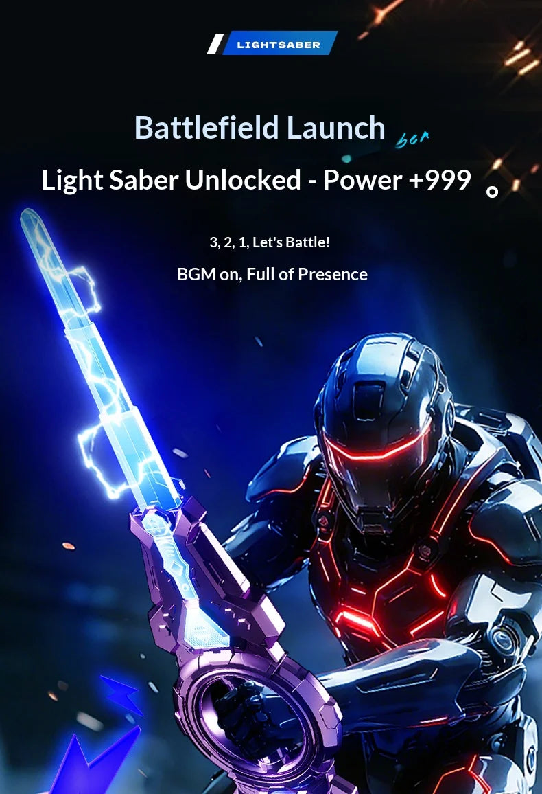 Fire spinning sword, double-edged light sword, children's toy sword, boy's double headed telescopic bearing, rotating knife, lum